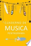 libro Cuaderno De Musica Pentagrama