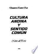 libro Cultura Andina Y Sentido Común