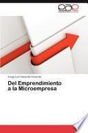 libro Del Emprendimiento A La Microempresa