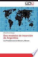 libro Dos Modelos De Inserción De Argentin