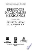libro Episodios Nacionales Mexicanos
