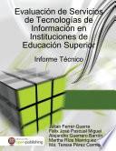 libro Evaluación De Servicios De Tecnologías De Información En Instituciones De Educación Superior