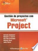 libro Gestion De Proyectos Con Microsoft Project