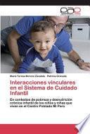 libro Interacciones Vinculares En El Sistema De Cuidado Infantil