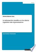 libro La Información Científica En Los Diarios Españoles Más Representativos