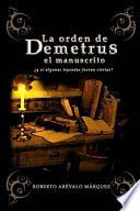 libro La Orden De Demetrus