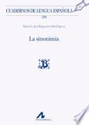 libro La Sinonimia
