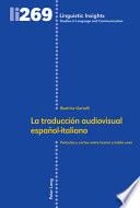 libro La Traducción Audiovisual Español-italiano