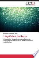 libro Lingüística Del Texto