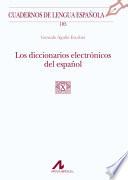libro Los Diccionarios Electrónicos Del Español