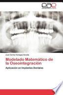 libro Modelado Matemático De La Oseointegración