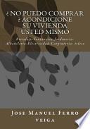 libro No Puedo Comprar ? Acondicione Su Vivienda Usted Mismo