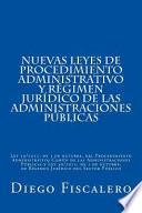 libro Nuevas Leyes De Procedimiento Administrativo Y Régimen Jurídico De Las Administraciones Públicas