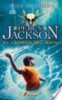 libro Percy Jackson: El Ladrón Del Rayo