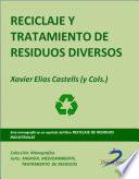 libro Reciclaje Y Tratamiento De Residuos Diversos