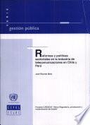 libro Reformas Y Políticas Sectoriales En La Industria De Telecomunicaciones En Chile Y Perú