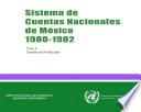 libro Sistema De Cuentas Nacionales De México 1980 1982. Tomo Ii. Cuentas De Producción