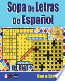 libro Sopa De Letras De Español
