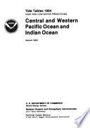 libro Tide Tables, High And Low Water Predictions ... Central And Western Pacific Ocean And Indian Ocean