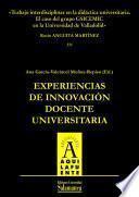 libro Trabajo Interdisciplinar En La Didáctica Universitaria. El Caso Del Grupo Gsicemic En La Universidad De Valladolid
