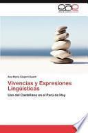 libro Vivencias Y Expresiones Lingüísticas