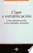 libro Clase Y Estratificación