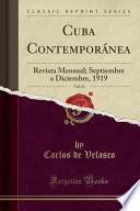libro Cuba Contemporánea, Vol. 21