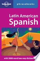 libro Latin American Spanish Phrasebook