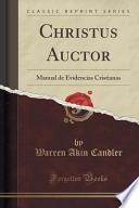 libro Christus Auctor