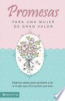 libro Promesas Para Una Mujer De Gran Valor