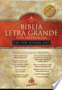 libro Santa Biblia Letra Gigante Con Referencias/giant Print Reference Bible
