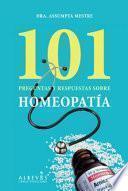 libro 101 Preguntas Y Respuestas Sobre Homeopatia